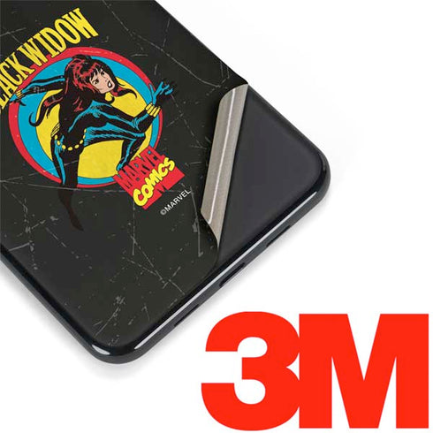 Marvel Classic Comics Black Widow Google Pixel 3a Skin